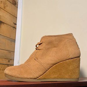 TOMS Suede Booties